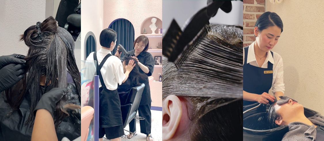틴트라이프 원데이클래스 현장 — 시술 실습 장면